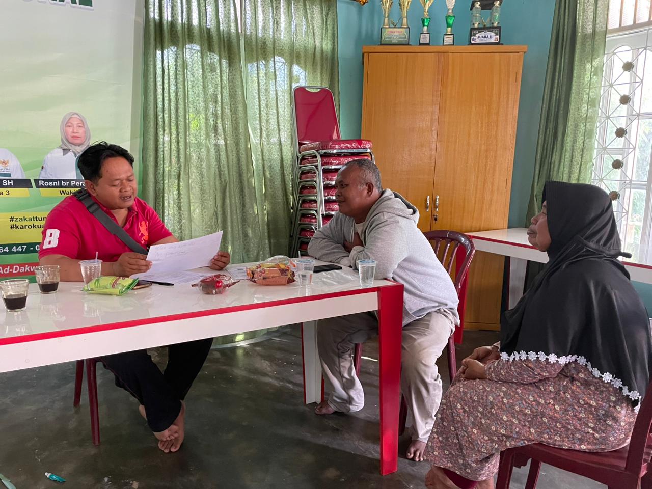 Permohonan dana bantuan pembagunan Rumah Pasca Kebakaran