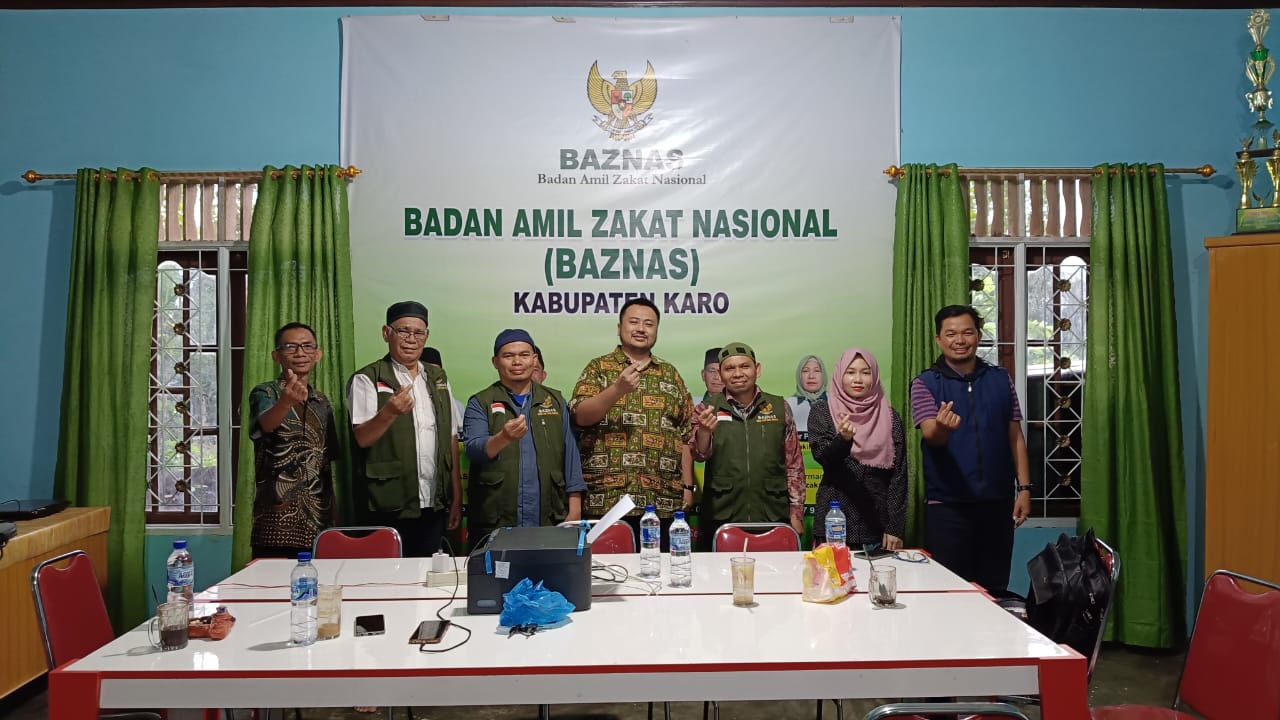 Tim Audit Baznas RI melakukan Kunjungan ke Baznas Kabupaten karo