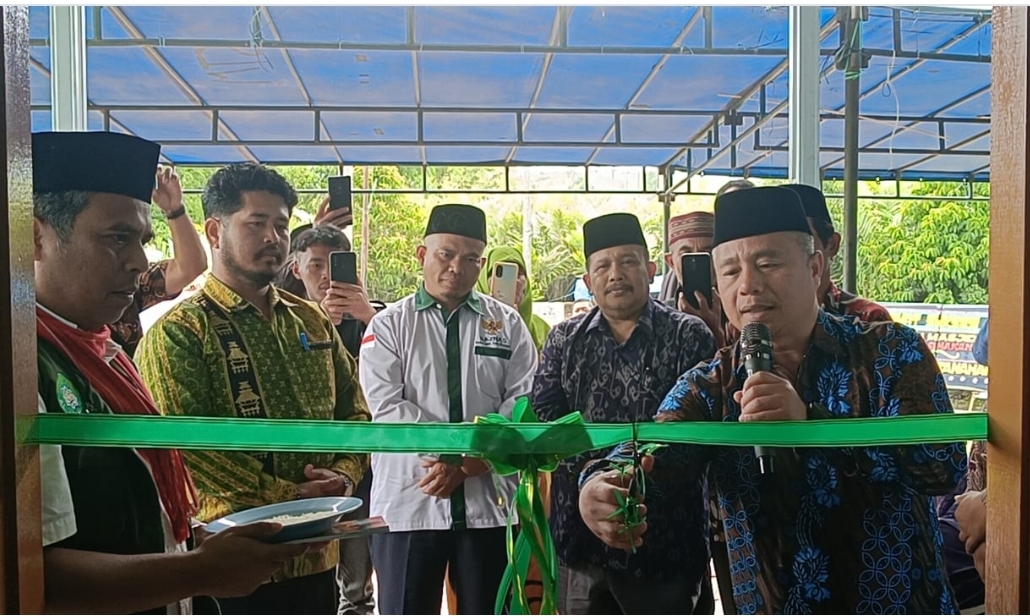 Ketua BAZNAS Kabupaten Karo Menghadiri Peresmian masjid didesa sinaman